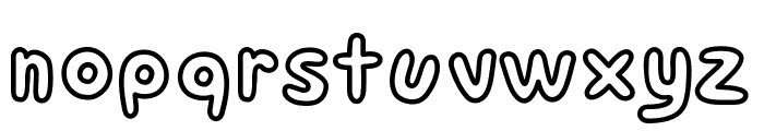 ColoringKids Font LOWERCASE