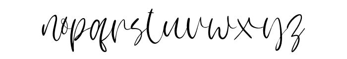 Colossal Love Font LOWERCASE