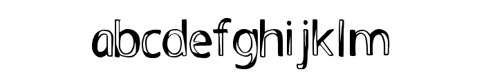 Comfrey Regular Font LOWERCASE