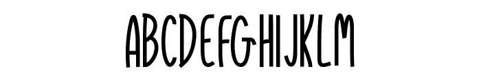 Comfy Christmas Font LOWERCASE