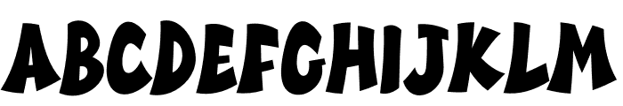 Comic Art Font LOWERCASE