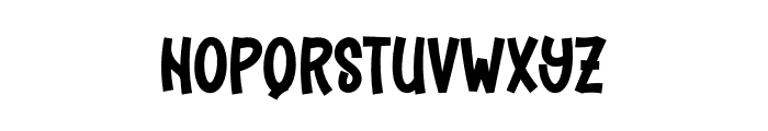 Comic Cartoon Font LOWERCASE