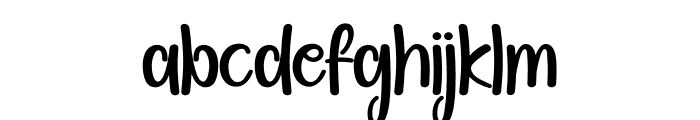 Comic Christmas Font LOWERCASE