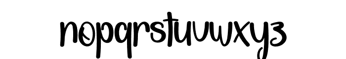 Comic Christmas Font LOWERCASE