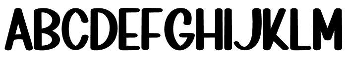 Comic Horror Font LOWERCASE