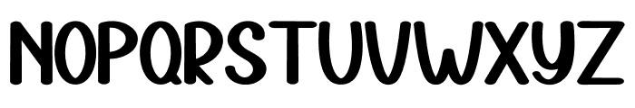 Comic Horror Font LOWERCASE