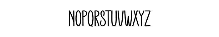 Comic Magic Font LOWERCASE