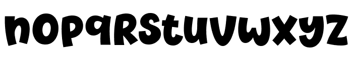 Comic Unique Font LOWERCASE