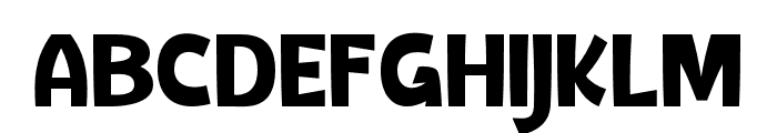 ComicToon-Regular Font UPPERCASE