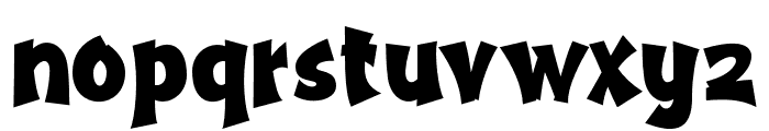 Comica Bold Font LOWERCASE
