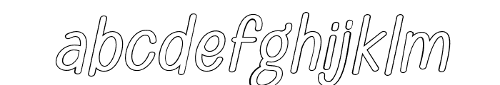 Comicello Italic Outline FONT