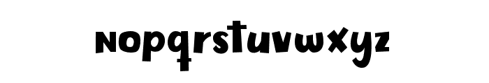 Comichate Font LOWERCASE