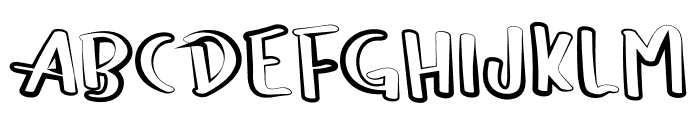 Comicus Font UPPERCASE