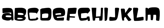 Comicy Font LOWERCASE