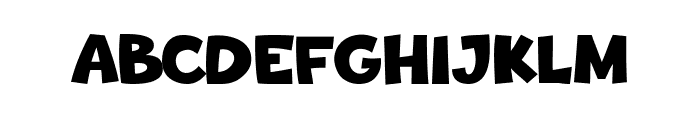 Comikids Font UPPERCASE