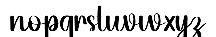 Coming Christmas Font LOWERCASE