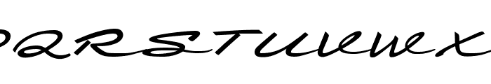 Commuter Font UPPERCASE