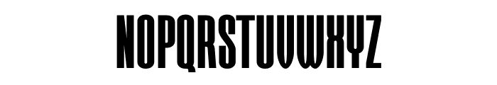 Compack Font UPPERCASE
