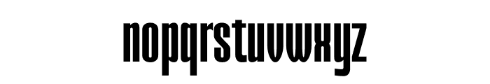 Compack Font LOWERCASE