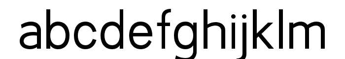 Compactible Regular Font LOWERCASE