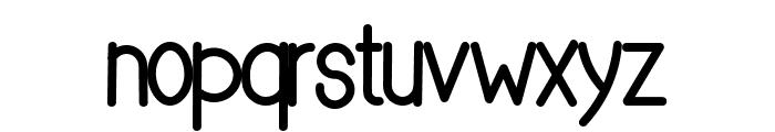 Complementing Font LOWERCASE