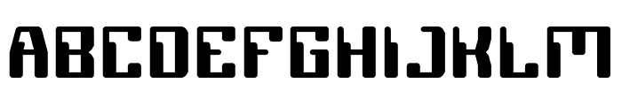 Computer Robot-Light Font UPPERCASE