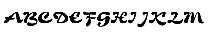 ConferiaGelato-Regular Font LOWERCASE
