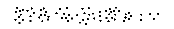 Confetti MultiColor Font OTHER CHARS