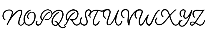 Confetto-Regular Font UPPERCASE