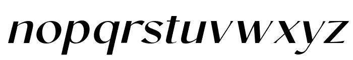 Conso Medium Italic Font LOWERCASE