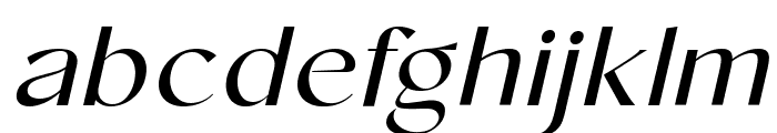 Conso Regular Italic Font LOWERCASE