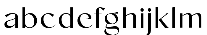 Conso Regular Font LOWERCASE