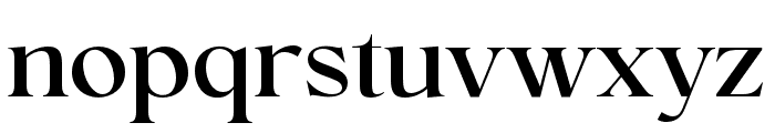 Conso Serif Medium Font LOWERCASE