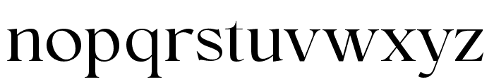 Conso Serif Regular Font LOWERCASE