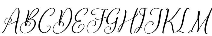 Constaince Matequeen Italic Font UPPERCASE