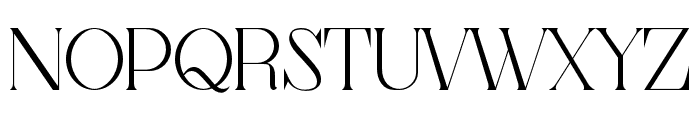Constantine-Thin Font UPPERCASE