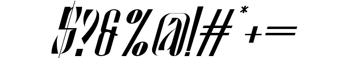 Constantly Challenged Light Italic Font OTHER CHARS