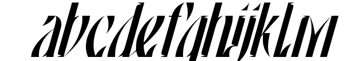 Constantly Challenged Light Italic Font LOWERCASE