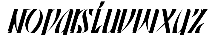 Constantly Challenged Light Italic Font LOWERCASE