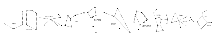 Constellations Font OTHER CHARS