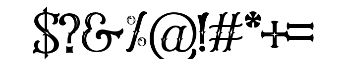 Constreu-Regular Font OTHER CHARS