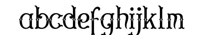 Constreu-Regular Font LOWERCASE