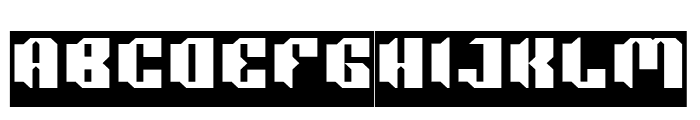Construction-Inverse Font UPPERCASE
