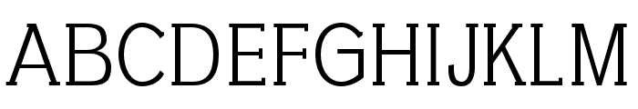 Contal regular Font UPPERCASE