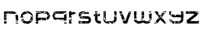 Contempo Rustic Font LOWERCASE