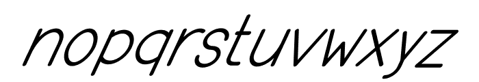 Contento Gr Font LOWERCASE