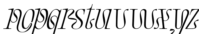 Continents Boundless Light Italic Font LOWERCASE