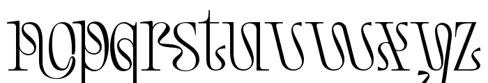 Continents Boundless Light Font LOWERCASE