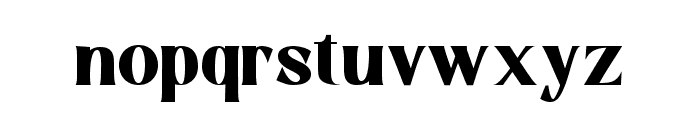 Contingent Serif Bold Font LOWERCASE