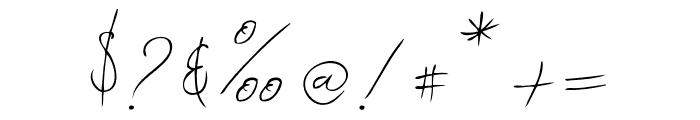 ContleSignature Font OTHER CHARS